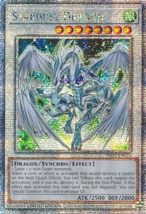 Image of Stardust Dragon (Quarter Century Secret Rare) (TN23-EN016) - 25th Anniversary Tin: Dueling Heroes Limited