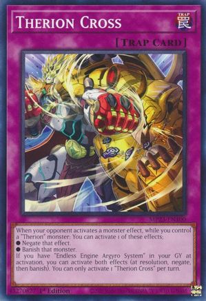 Image of Therion Cross (MP23-EN100) - 25th Anniversary Tin: Dueling Heroes Mega Pack 1st Edition