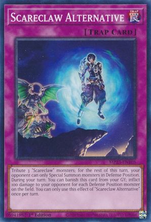 Image of Scareclaw Alternative (MP23-EN105) - 25th Anniversary Tin: Dueling Heroes Mega Pack 1st Edition