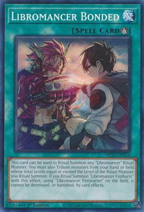 Image of Libromancer Bonded (MP23-EN114) - 25th Anniversary Tin: Dueling Heroes Mega Pack 1st Edition