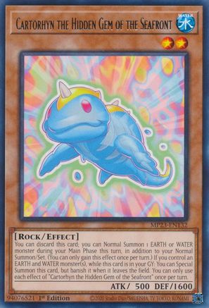 Image of Cartorhyn the Hidden Gem of the Seafront (MP23-EN132) - 25th Anniversary Tin: Dueling Heroes Mega Pack 1st Edition