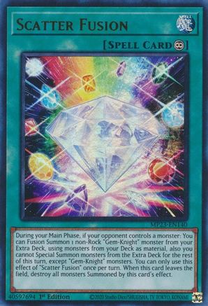 Image of Scatter Fusion (MP23-EN140) - 25th Anniversary Tin: Dueling Heroes Mega Pack 1st Edition