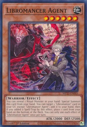 Image of Libromancer Agent (MP23-EN045) - 25th Anniversary Tin: Dueling Heroes Mega Pack 1st Edition