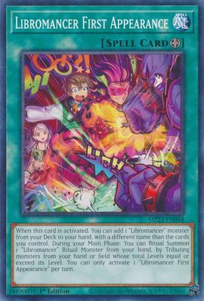 Image of Libromancer First Appearance (MP23-EN048) - 25th Anniversary Tin: Dueling Heroes Mega Pack 1st Edition