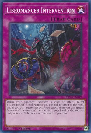 Image of Libromancer Intervention (MP23-EN049) - 25th Anniversary Tin: Dueling Heroes Mega Pack 1st Edition