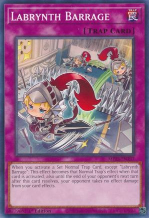 Image of Labrynth Barrage (MP23-EN237) - 25th Anniversary Tin: Dueling Heroes Mega Pack 1st Edition