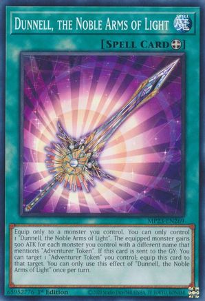 Image of Dunnell, the Noble Arms of Light (MP23-EN269) - 25th Anniversary Tin: Dueling Heroes Mega Pack 1st Edition