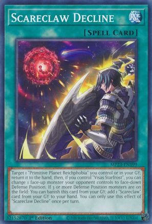 Image of Scareclaw Decline (MP23-EN199) - 25th Anniversary Tin: Dueling Heroes Mega Pack 1st Edition