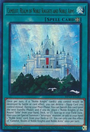 Image of Camelot, Realm of Noble Knights and Noble Arms (MP23-EN281) - 25th Anniversary Tin: Dueling Heroes Mega Pack 1st Edition