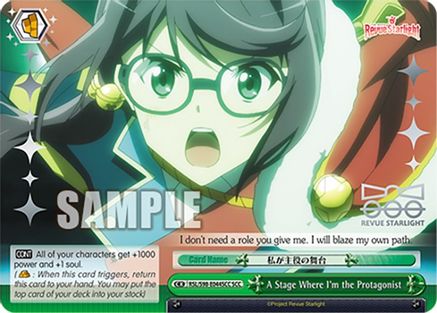 Image of A Stage Where I'm the Protagonist (SCC) (RSL/S98-E044SCC SCC) - Revue Starlight The Movie