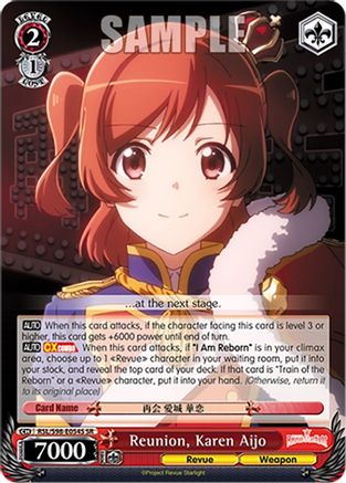 Image of Reunion, Karen Aijo (SR) (RSL/S98-E054S SR) - Revue Starlight The Movie