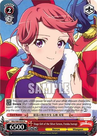 Image of Stage Girl of the Silver Screen, Futaba Isurugi (RSL/S98-E055 R) - Revue Starlight The Movie