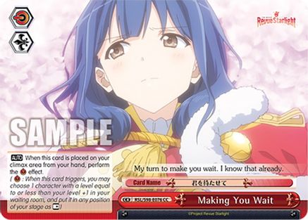 Image of Making You Wait (RSL/S98-E076 CC) - Revue Starlight The Movie