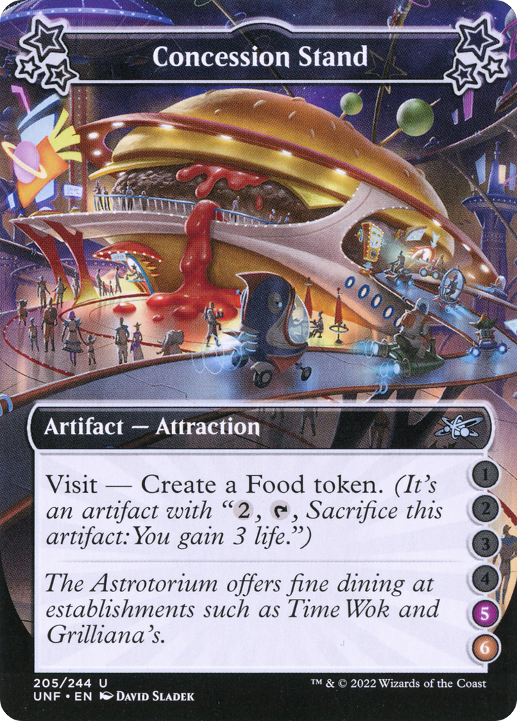 Image of Concession Stand (5-6) (UNF-205) - Unfinity Foil