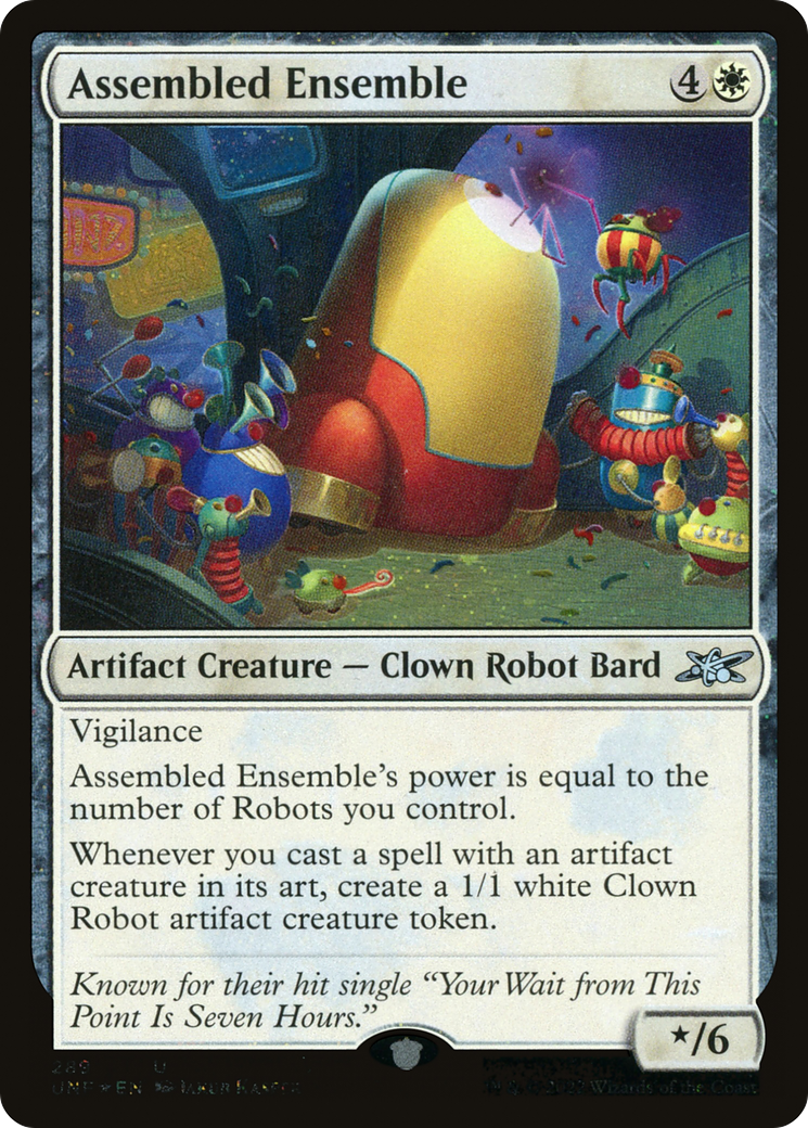 Image of Assembled Ensemble (Galaxy Foil) (UNF-289) - Unfinity Foil