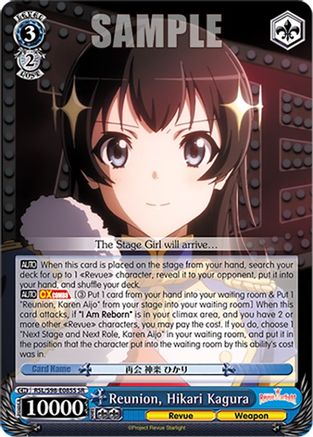 Image of Reunion, Hikari Kagura (SR) (RSL/S98-E085S SR) - Revue Starlight The Movie