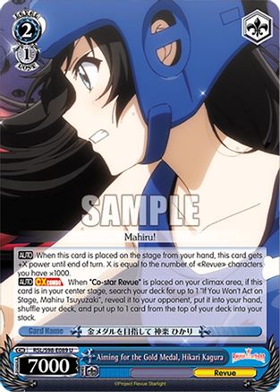 Image of Aiming for the Gold Medal, Hikari Kagura (RSL/S98-E089 U) - Revue Starlight The Movie