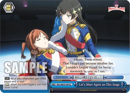 Image of Let's Meet Again on This Stage (RSL/S98-E100 CC) - Revue Starlight The Movie