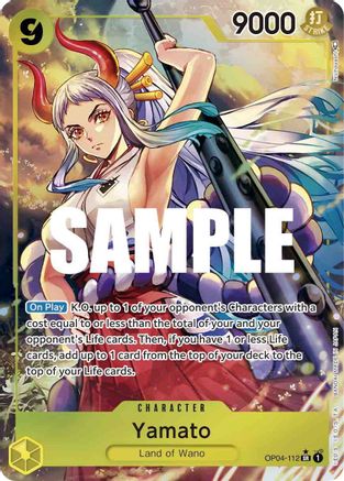 Image of Yamato (Alternate Art) (OP04-112) - Kingdoms of Intrigue Foil