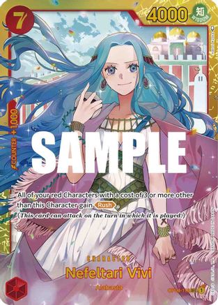 Image of Nefeltari Vivi (118) (OP04-118) - Kingdoms of Intrigue Foil