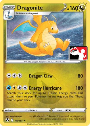Image of Dragonite 131/195  Prize Pack Series Cards - Rare