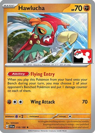 Image of Hawlucha 118/198  Prize Pack Series Cards - Rare