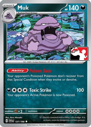 Image of Muk 127  Prize Pack Series Cards - Uncommon