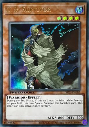 Image of D.D. Survivor (STP6-EN002) - Speed Duel: Tournament Pack 6 Unlimited