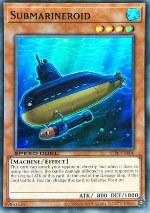 Image of Submarineroid (STP6-EN006) - Speed Duel: Tournament Pack 6 Unlimited