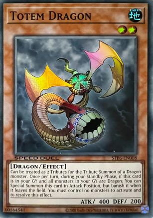 Image of Totem Dragon (STP6-EN008) - Speed Duel: Tournament Pack 6 Unlimited