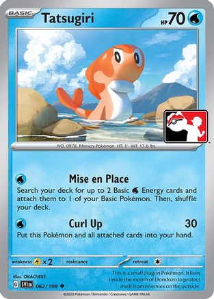 Image of Tatsugiri 062/198  - Holofoil Prize Pack Series Cards - Uncommon
