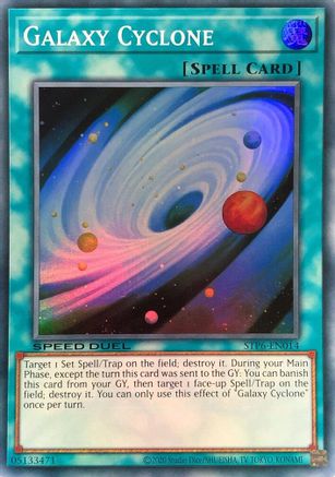 Image of Galaxy Cyclone (STP6-EN014) - Speed Duel: Tournament Pack 6 Unlimited