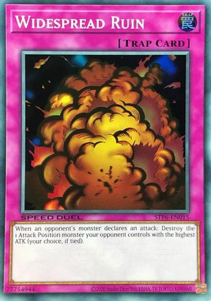 Image of Widespread Ruin (STP6-EN015) - Speed Duel: Tournament Pack 6 Unlimited