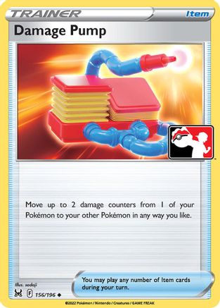 Image of Damage Pump 156/196  Prize Pack Series Cards - Uncommon