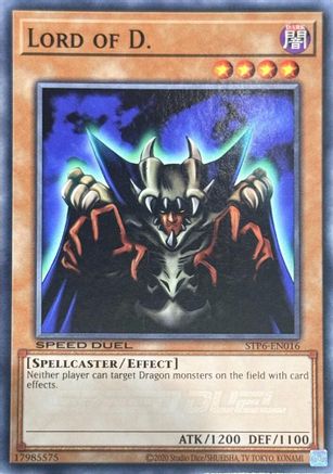 Image of Lord of D. (STP6-EN016) - Speed Duel: Tournament Pack 6 Unlimited