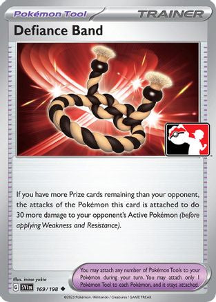 Image of Defiance Band 169/198  Prize Pack Series Cards - Uncommon