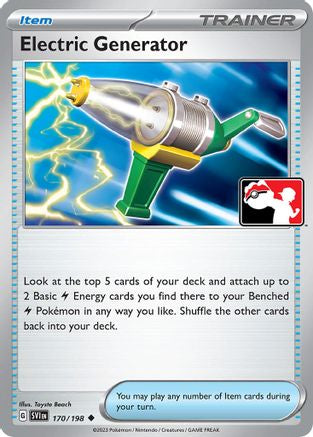 Image of Electric Generator 170/198  - Holofoil Prize Pack Series Cards - Uncommon