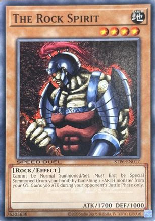 Image of The Rock Spirit (STP6-EN017) - Speed Duel: Tournament Pack 6 Unlimited