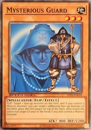 Image of Mysterious Guard (STP6-EN018) - Speed Duel: Tournament Pack 6 Unlimited
