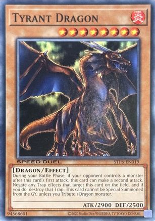 Image of Tyrant Dragon (STP6-EN019) - Speed Duel: Tournament Pack 6 Unlimited