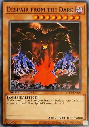 Image of Despair from the Dark (STP6-EN020) - Speed Duel: Tournament Pack 6 Unlimited