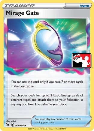 Image of Mirage Gate 163/196  - Holofoil Prize Pack Series Cards - Uncommon