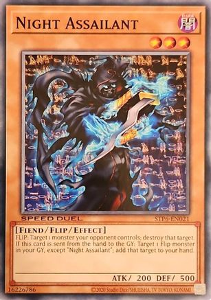 Image of Night Assailant (STP6-EN021) - Speed Duel: Tournament Pack 6 Unlimited