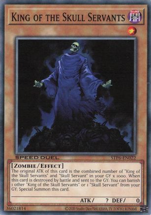 Image of King of the Skull Servants (STP6-EN022) - Speed Duel: Tournament Pack 6 Unlimited