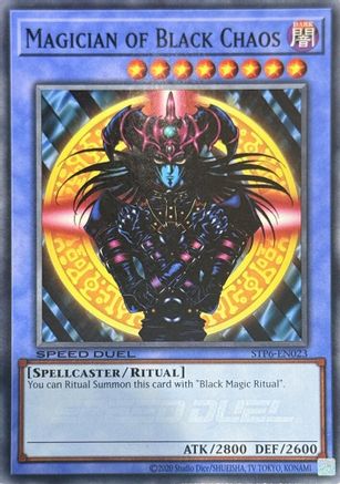 Image of Magician of Black Chaos (STP6-EN023) - Speed Duel: Tournament Pack 6 Unlimited
