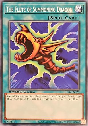Image of The Flute of Summoning Dragon (STP6-EN025) - Speed Duel: Tournament Pack 6 Unlimited