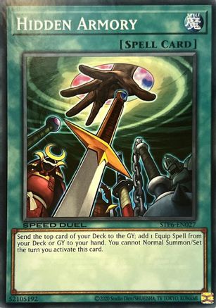 Image of Hidden Armory (STP6-EN027) - Speed Duel: Tournament Pack 6 Unlimited