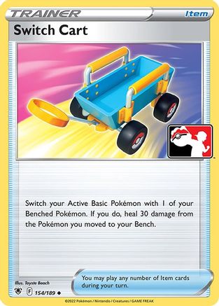 Image of Switch Cart 154/189  - Holofoil Prize Pack Series Cards - Uncommon