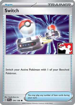 Image of Switch 194/198  - Holofoil Prize Pack Series Cards - Common