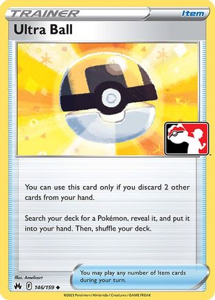 Image of Ultra Ball 146/159  - Holofoil Prize Pack Series Cards - Uncommon